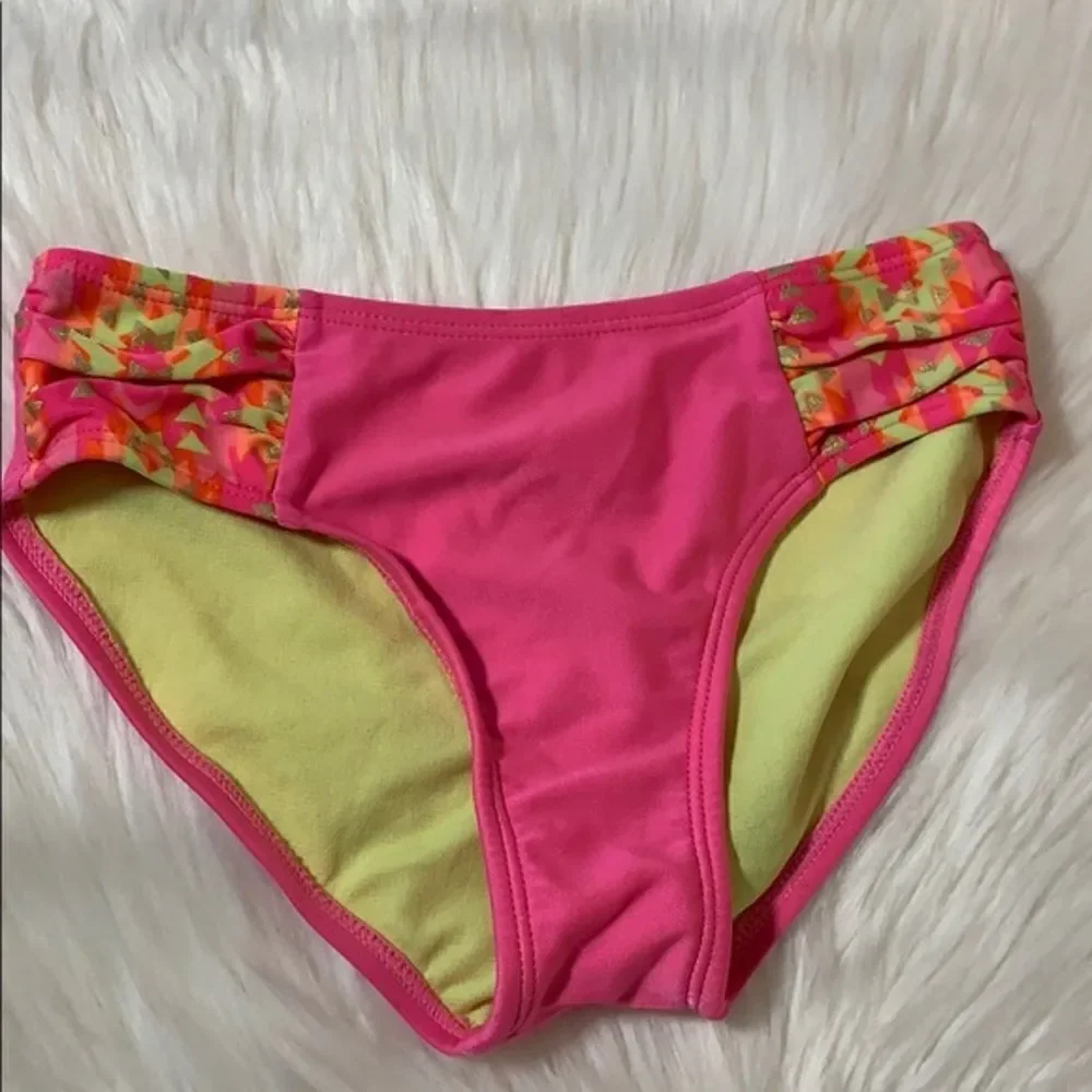 Xhilaration Girls Tribal Aztec Print Bikini Size M/7-8